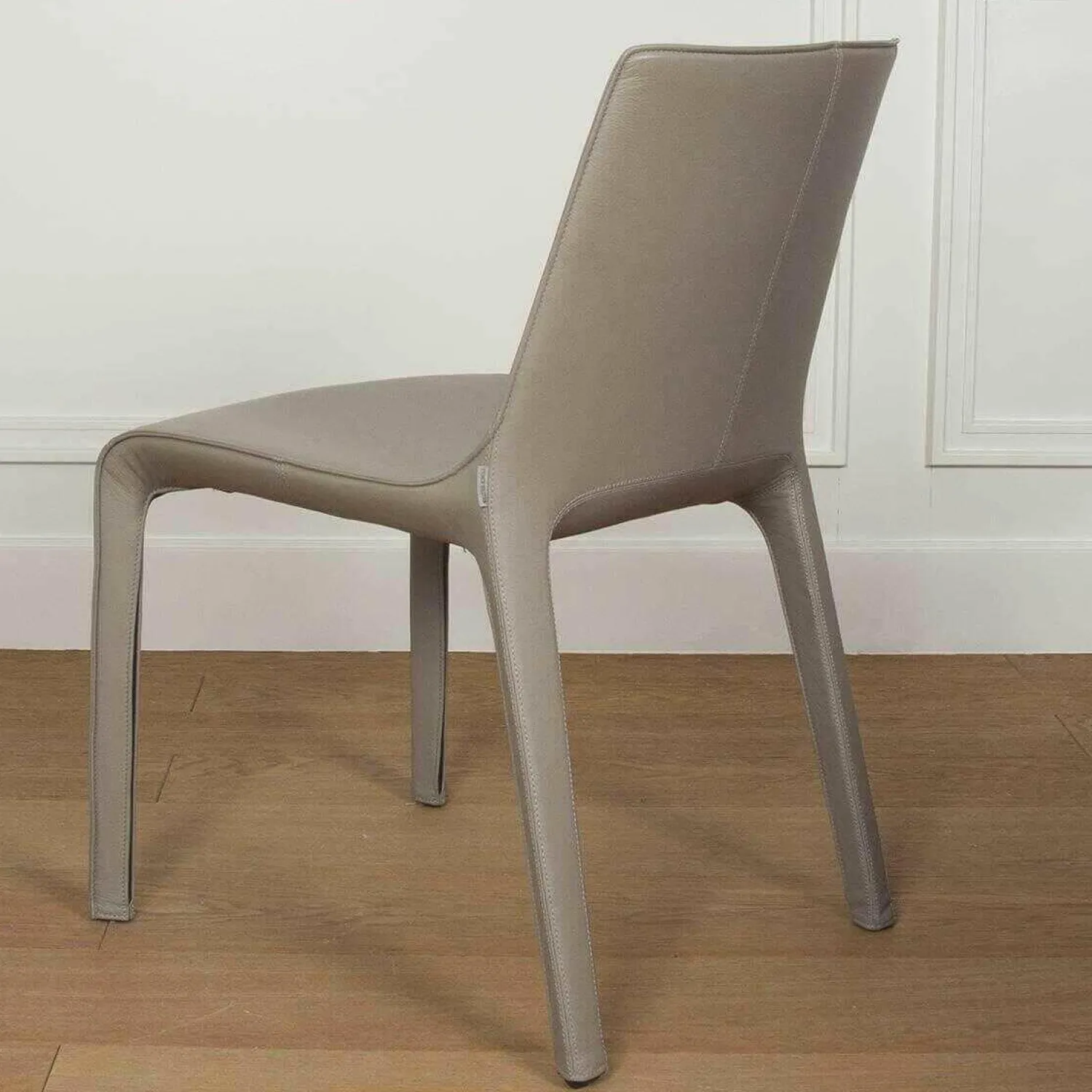 Walter Knoll Einzelstühle|Stuhl Gio Leder Torro Stone