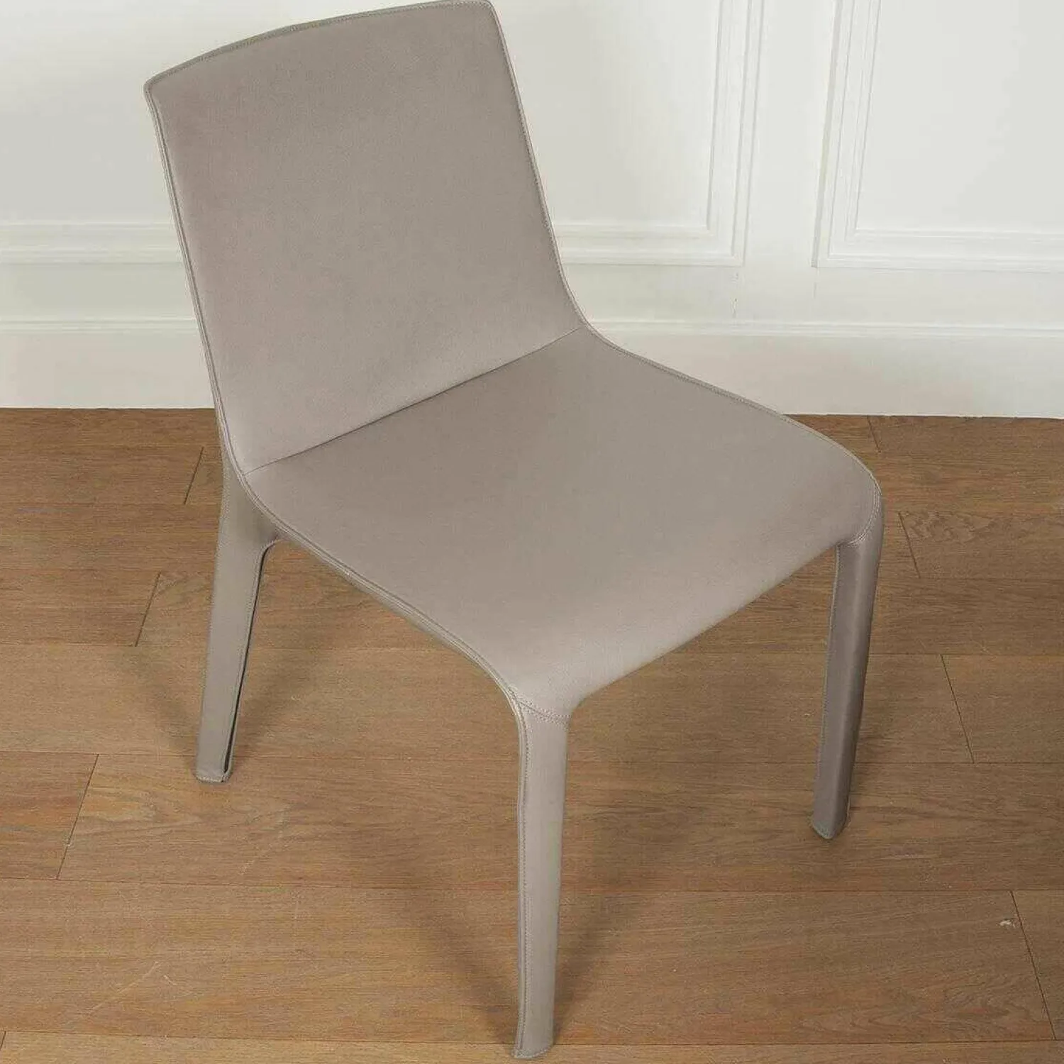 Walter Knoll Einzelstühle|Stuhl Gio Leder Torro Stone