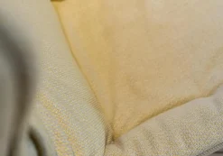 Freifrau Einzelstühle|Stuhl Leya Wingchair Stoff Lopi Biscuit Drahtgestell Schiefergrau Pulverbeschichtet