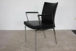 Draenert Einzelstühle|Stuhl Linus 2011-1 Leder 1 Schwarz