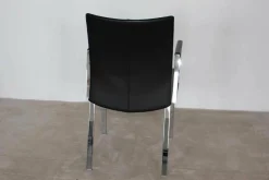 Draenert Einzelstühle|Stuhl Linus 2011-1 Leder 1 Schwarz