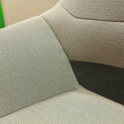 Wilkhahn Einzelstühle|Stuhl Occo Conference Stoff Credo 17 Hellbraun Untergestell Eiche Natur