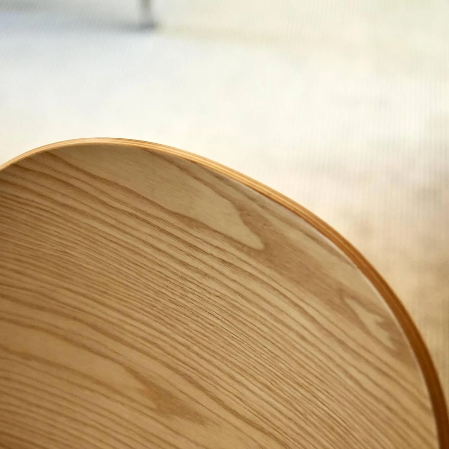 BD Barcelona Einzelstühle|Stuhl Showtime Nude Wooden Esche Natur Sitzkissen Medle Y12 Blau