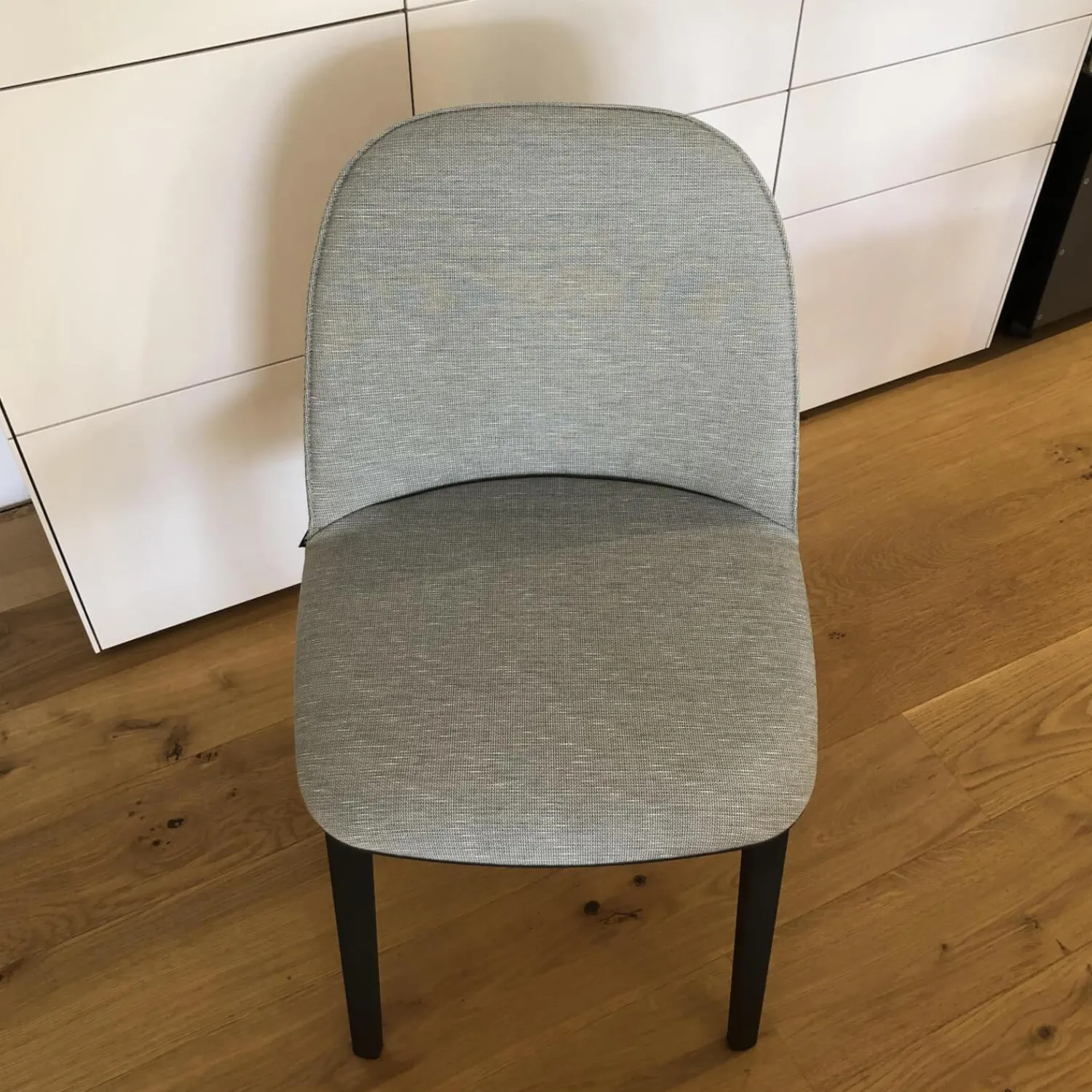 Vitra Einzelstühle|Stuhl Softshell Side Chair Stoff Reed Stahlblau