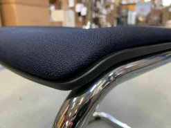 Thonet Einzelstühle|Stuhl Stoff Xtreme Plsaus YS016 Arawak Gestell Stahlrohr Verchromt