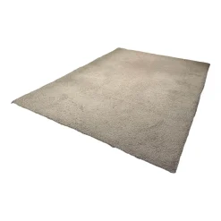 Kvadrat Teppiche|Teppich Dew Schurwolle Handgetuftet Ecru Grau