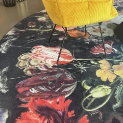 Moooi Teppiche|Teppich Eden Queen Dm 350 100% Polyamid Schwarz Rot Grün Gelb