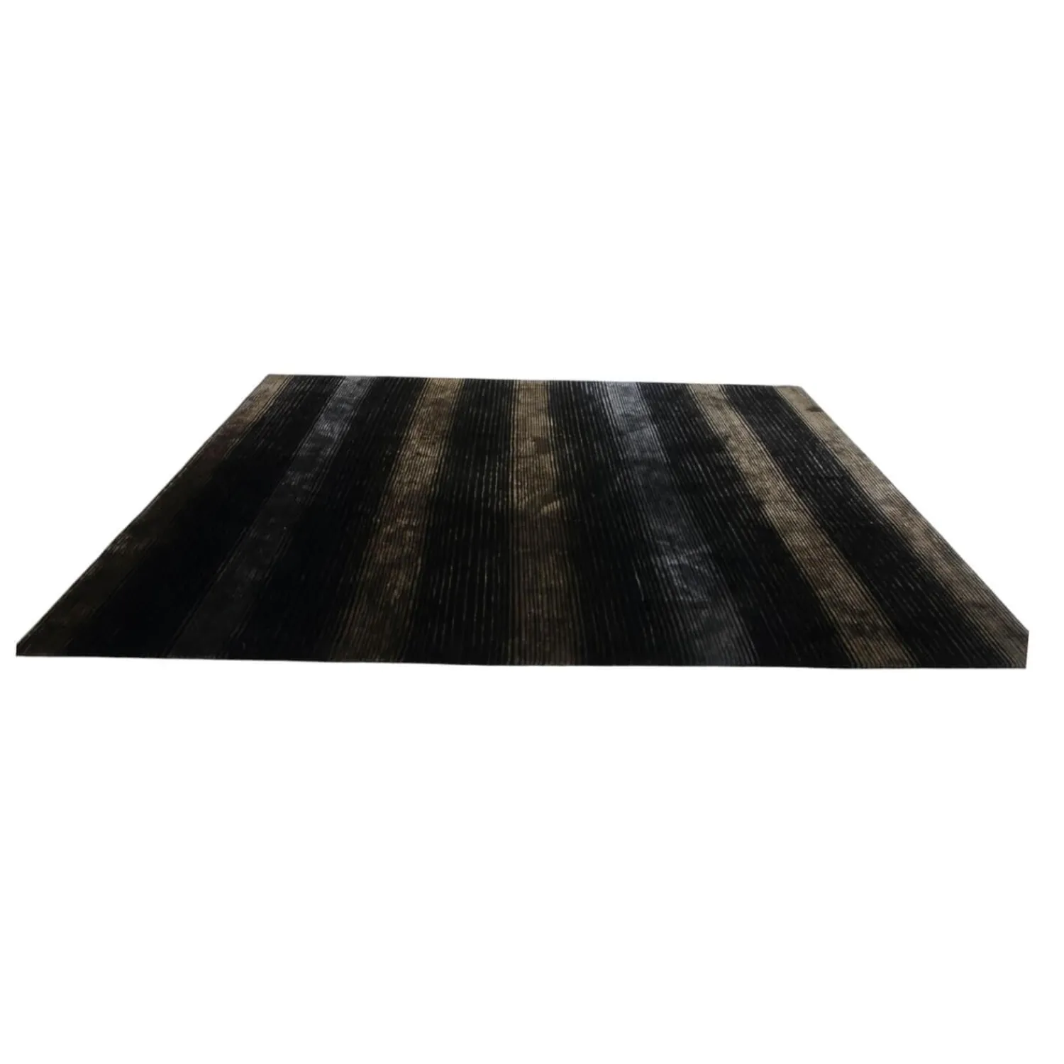 Makalu Teppiche|Teppich Tendenza Takama 69 Grün Schwarz Handgeknüpft