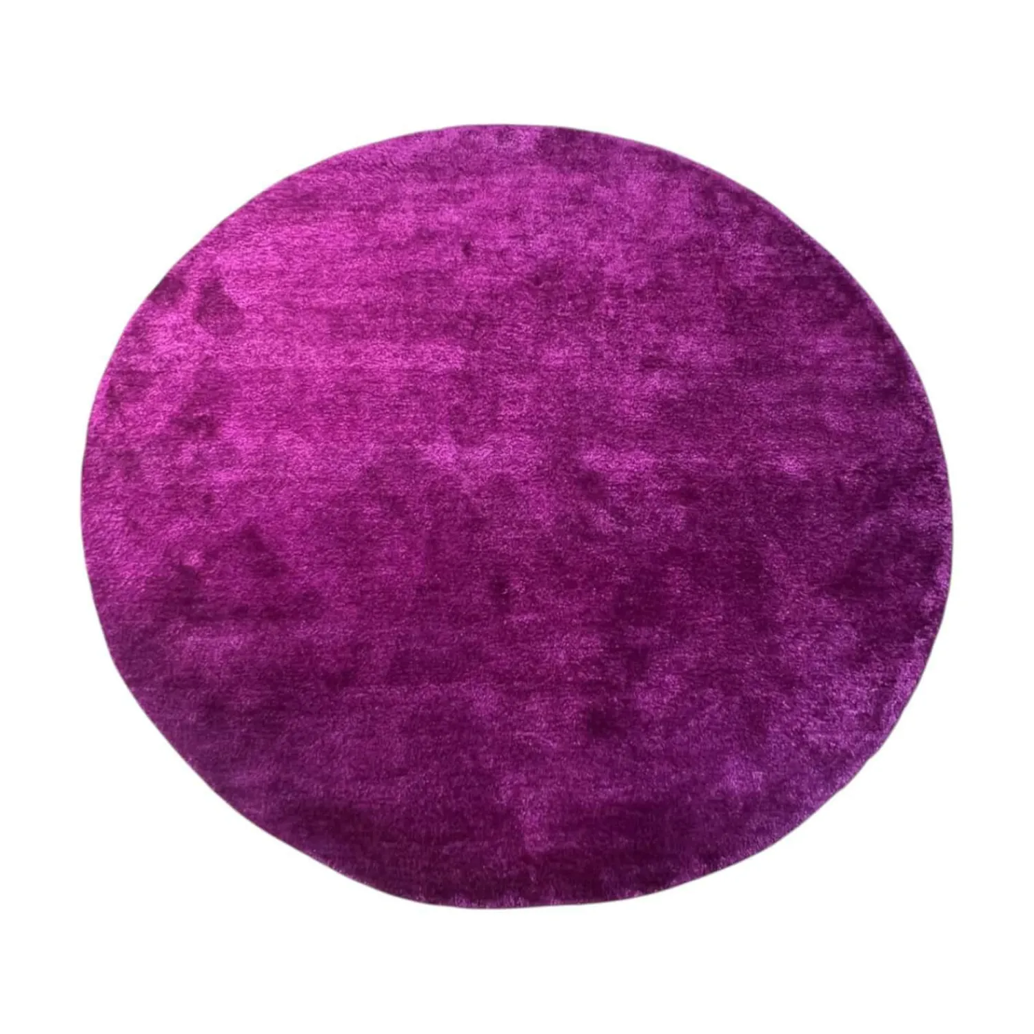 Kymo Teppiche|Teppich The Finest Mohair Wolle Dark Purple Violett 200x200