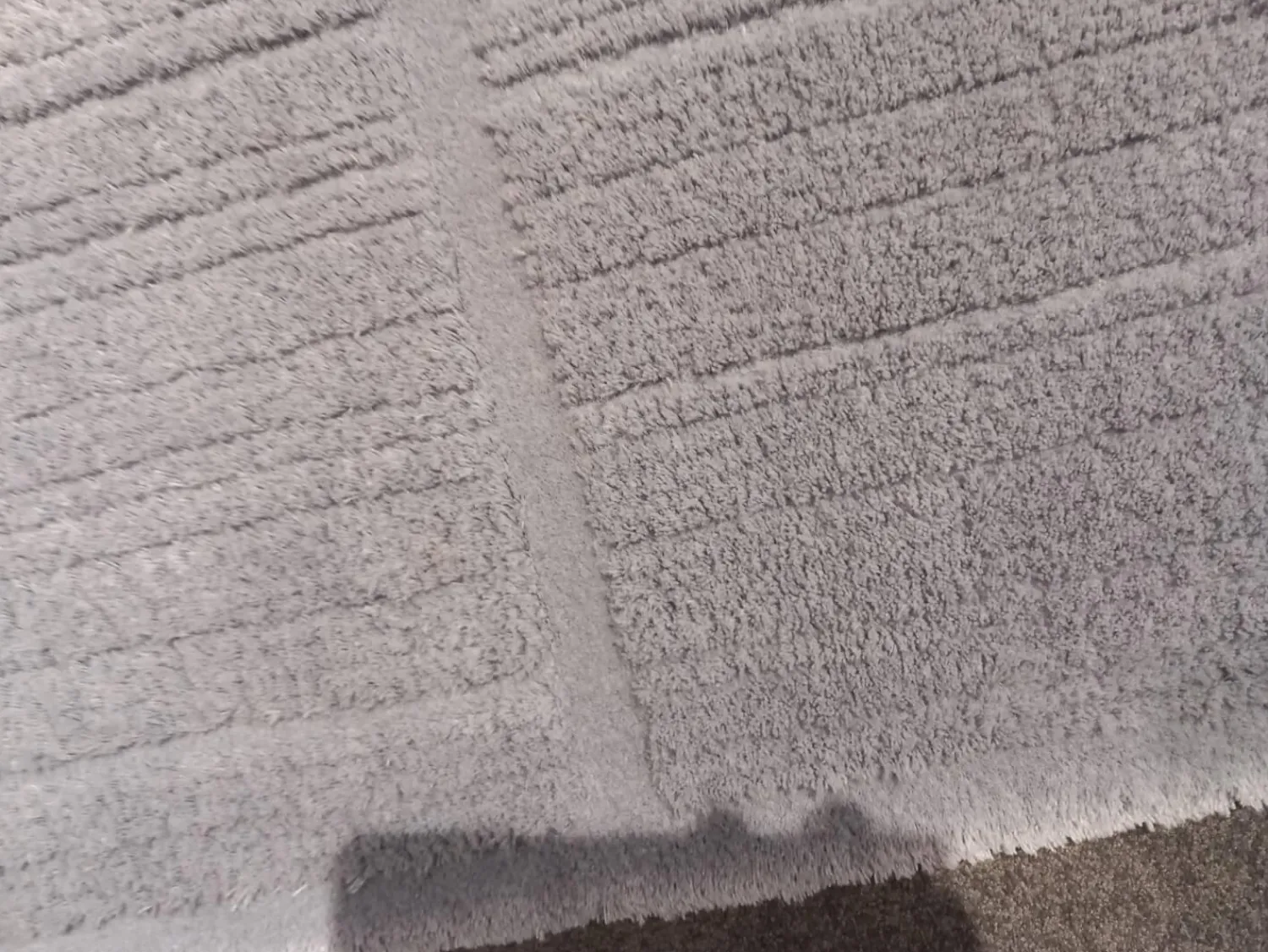 B&B Italia Teppiche|Teppich 400x300 Cratis Wolle 0258C Hellgrau