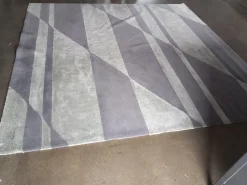 Minotti Teppiche|Teppich 300x300 Fluxus Grigio Grau