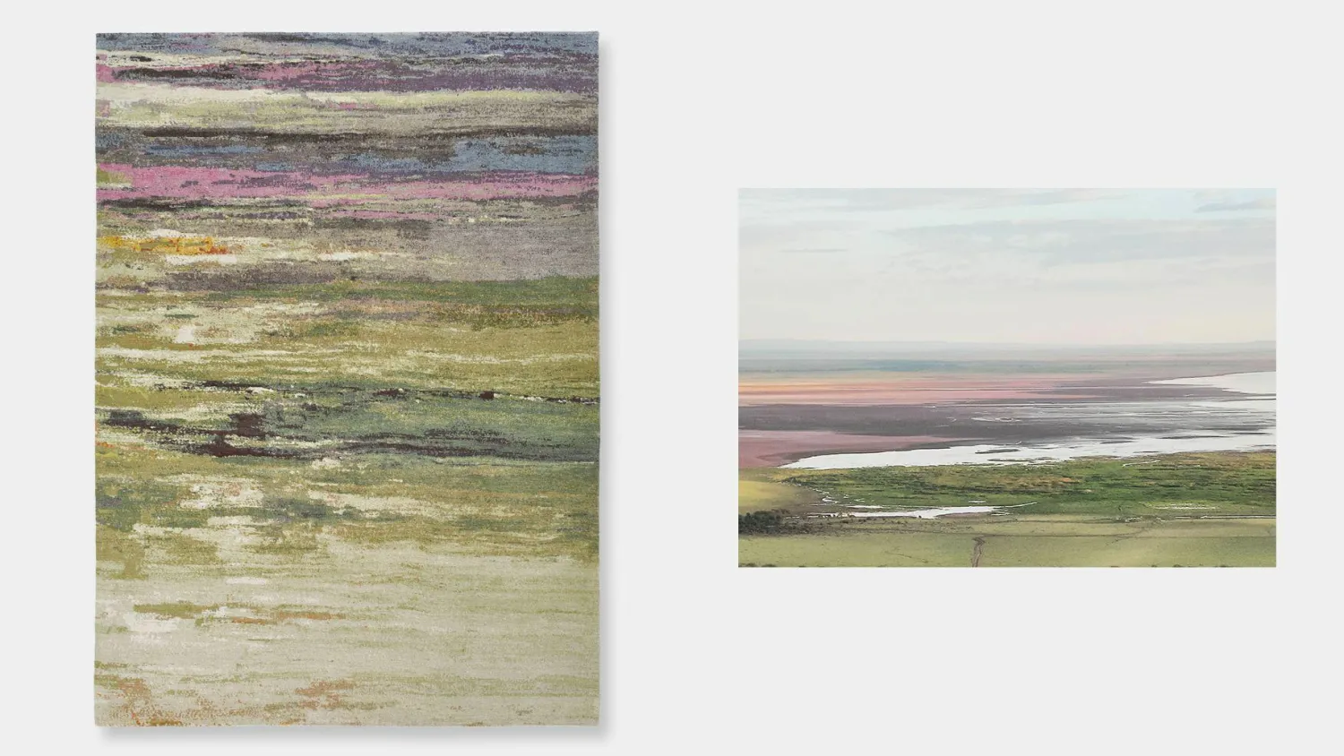 Walter Knoll Teppiche|Teppich 300x200 Legends Of Carpets Yungiyungi Rosa Beige Grün