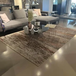 Walter Knoll Teppiche|Teppich 200x300 Legends Of Carpets Kina Wolle Seide Brennnessel Rot Grau Braun 200x300