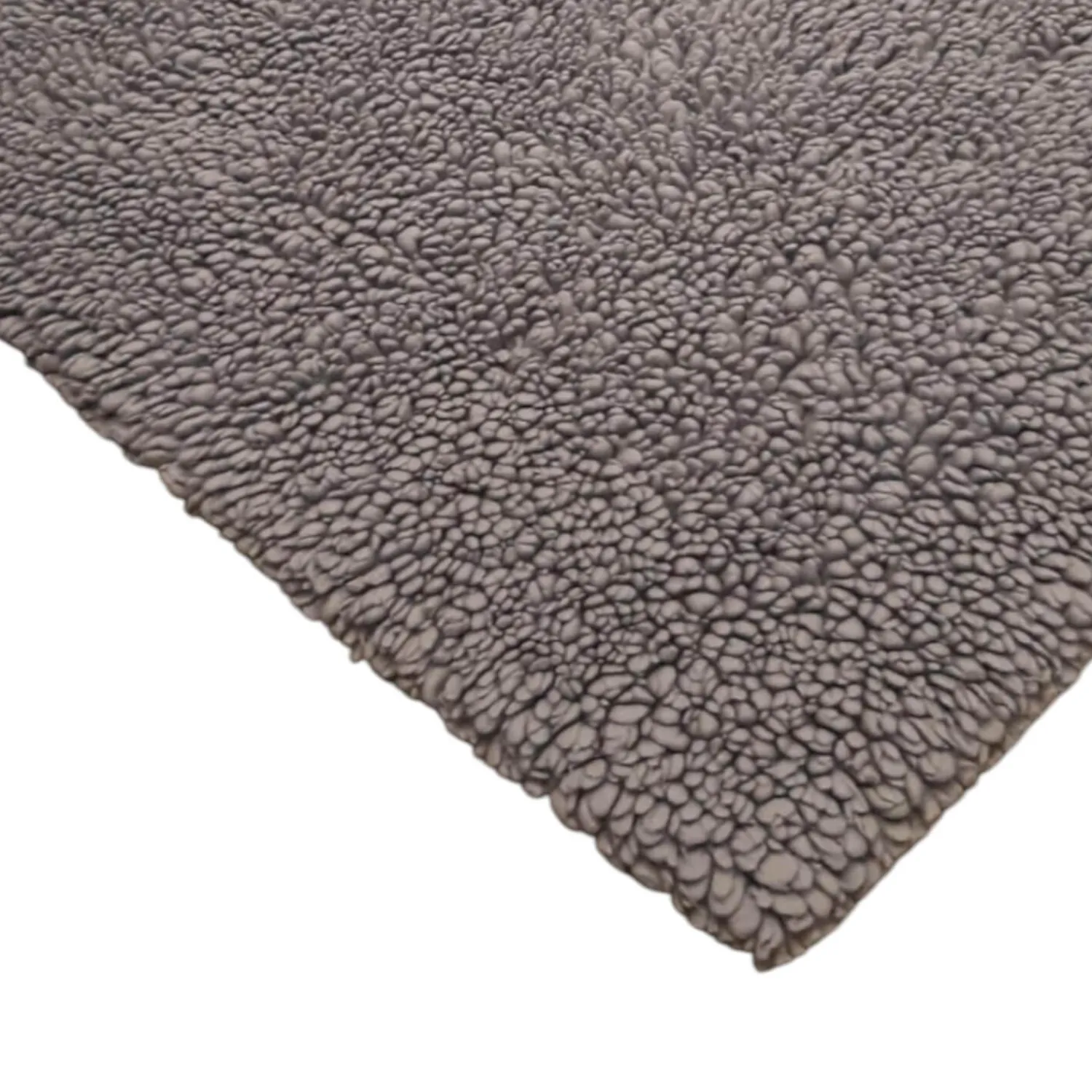 Kvadrat Teppiche|Teppich 190x190 March Schurwolle Eisblau