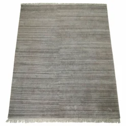 Living Carpets Teppiche|Teppich 250x200 Natural Wool Royal Grau mit FRansen