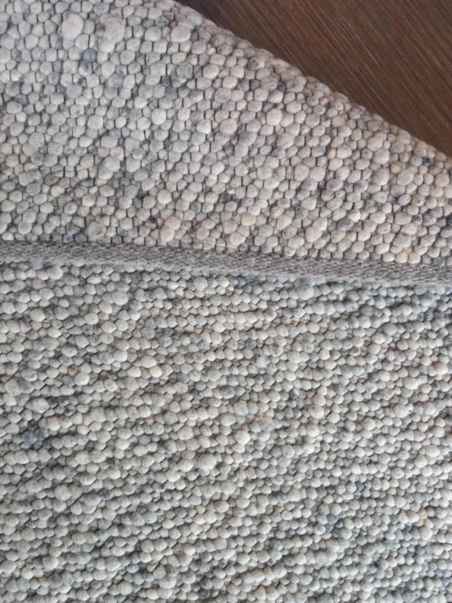 Tisca Teppiche|Teppich 350x250 Orlando Pamir Schurwolle Grau