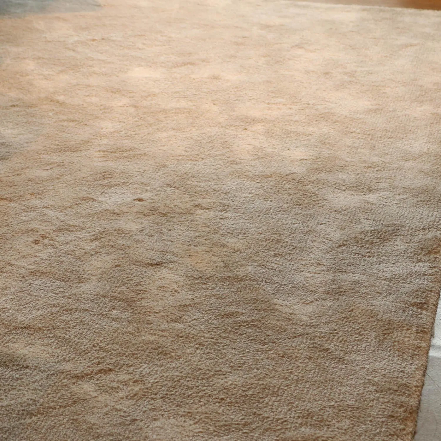 Molteni & C Teppiche|Teppich 300x300 Palette Tencel Hand Getuftet Dove Grey Beige