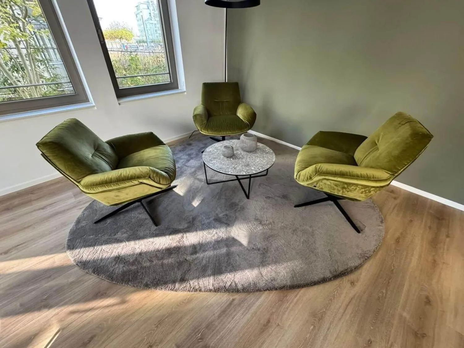 Franz Fertig Teppiche|Teppich 290x290 Romance 100% Polyamid Stoff 224 Taupe