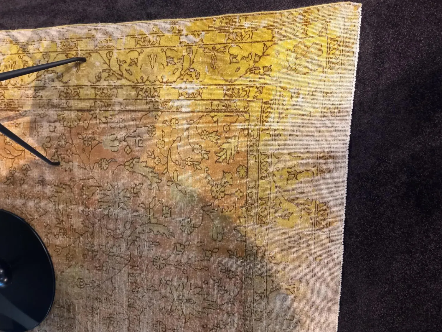 Remade Teppiche|Teppich 314x213 Textil Decolorized Gelb Beige