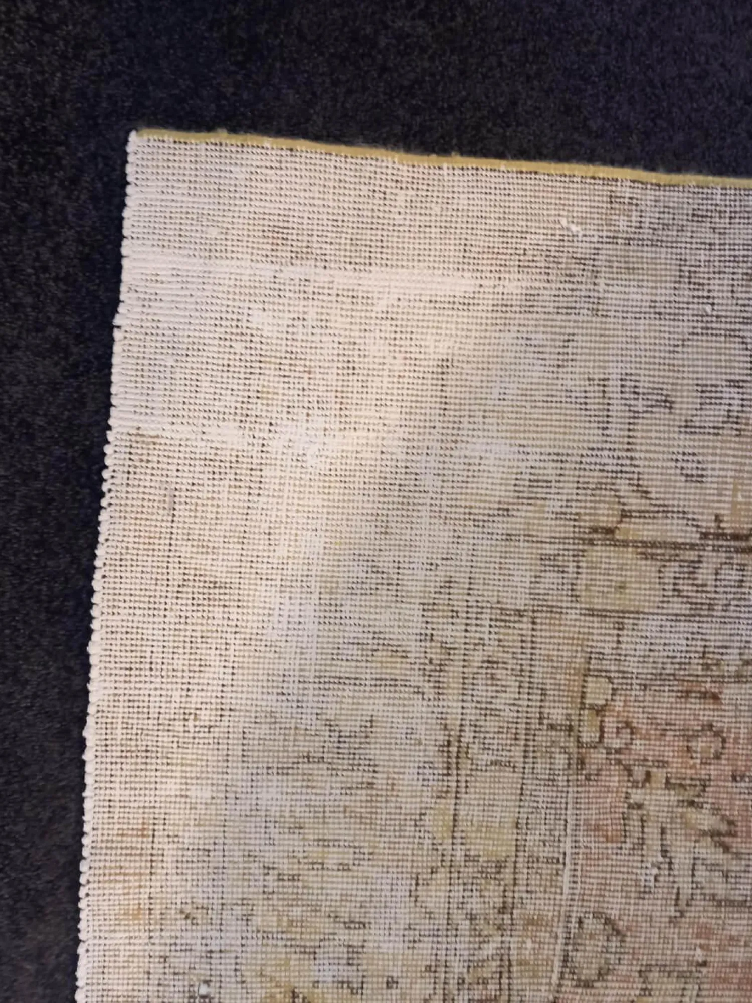 Remade Teppiche|Teppich 314x213 Textil Decolorized Gelb Beige