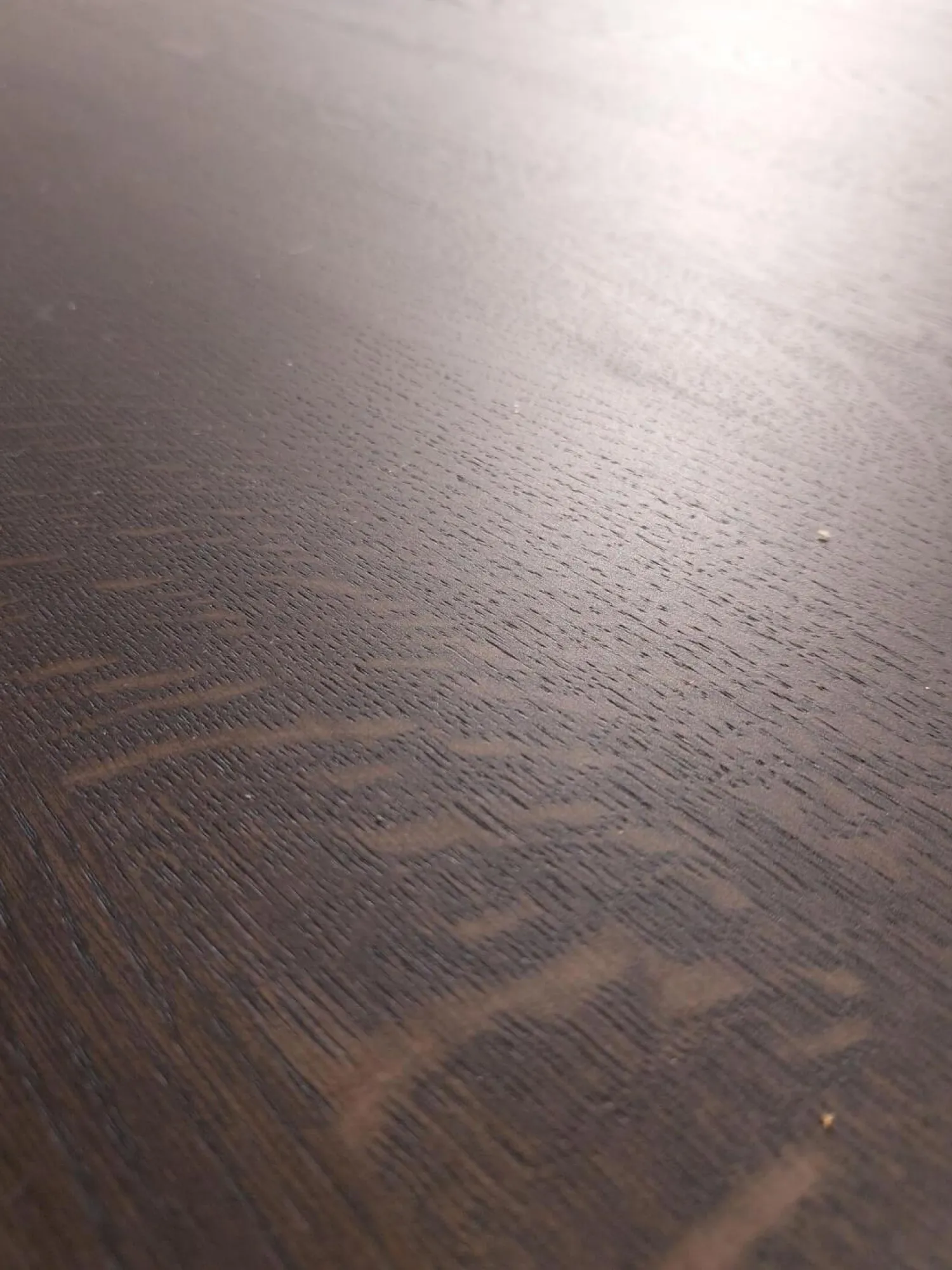 Global Esstische|Tisch 3150 Platte Eiche Massiv Night Lackiert Epoxidharz Dunkel Gestell Moon Leg Schwarz Pulverbeschichtet