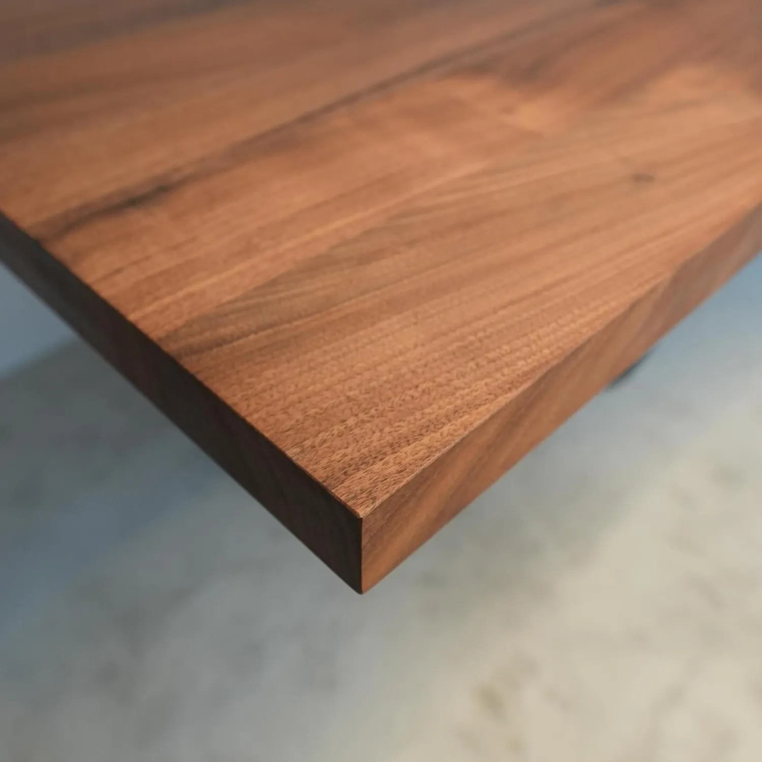 Riva1920 Esstische|Tisch Bree E Onda 3 Platte Nußbaum Ohne Knoten Geölt Gestell Irondust Lackiert