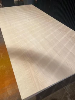 COR Esstische|Tisch Delta Esche Natur Massivholz Geölt Beige Weiß