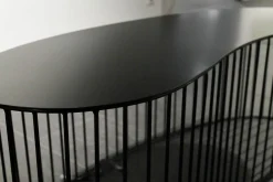 Baxter Beistelltische|Couchtische|Tisch Gibellina Nuda Metall Schwarz