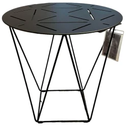 Walter Knoll Beistelltische|Tisch Joco 130 T1 Matt Pulverbeschichtet Bronze Mit Kunststoffgleitern