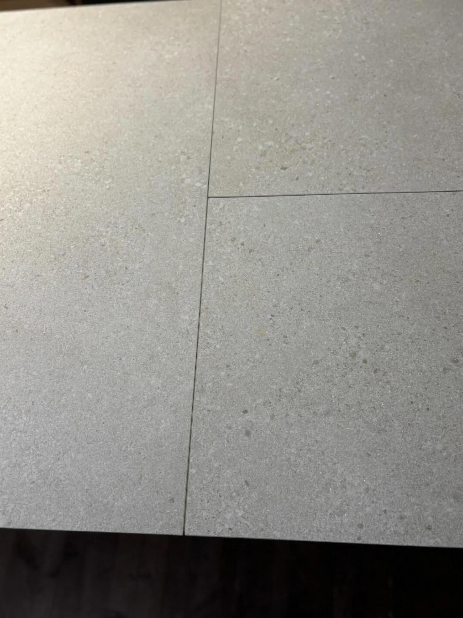 Scholtissek Esstische|Tisch Kera 4 Platte Keramik Shilin Slate Finish Holzrahmen Gestell Knorrige Eiche Puro Geölt