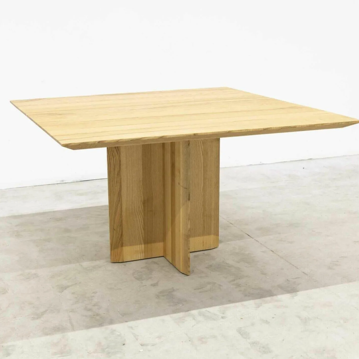 Möbelwerkstätten Buschsieweke Esstische|Tisch Kernesche Natur Mit Kreuzfuß