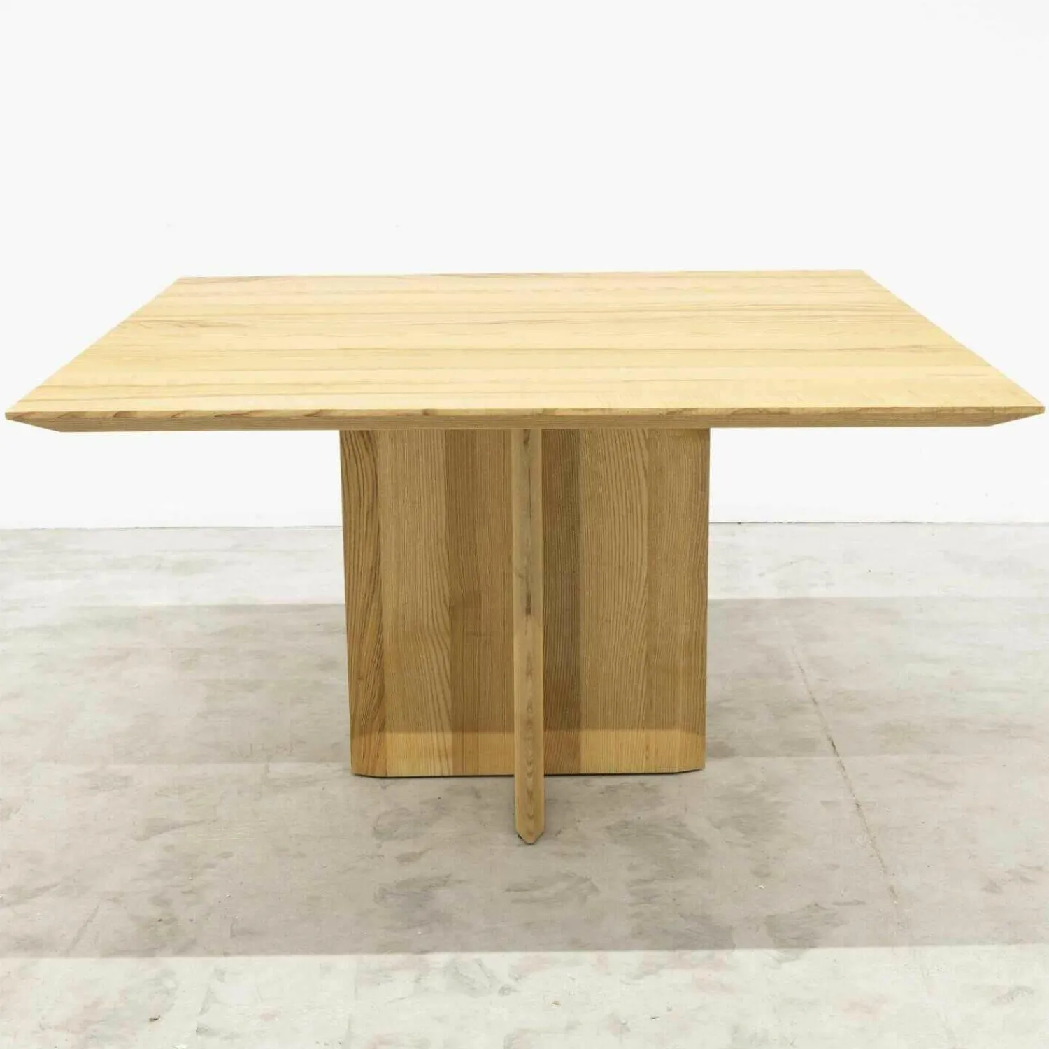 Möbelwerkstätten Buschsieweke Esstische|Tisch Kernesche Natur Mit Kreuzfuß