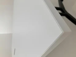 Wilkhahn Schreibtische & Sekretäre|Tisch Logon 620/00 Rechteck Platte 24 Unidekor 20 Weiß Gestell Schwarz Beschichtet Mit EInbauklappe