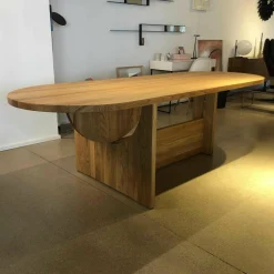 Tecta Esstische|Tisch Lot Eiche Massiv Braun Feststehend