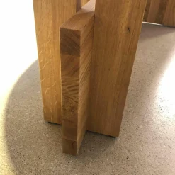 Tecta Esstische|Tisch Lot Eiche Massiv Braun Feststehend