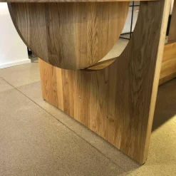 Tecta Esstische|Tisch Lot Eiche Massiv Braun Feststehend