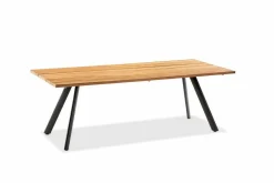 Niehoff Gartentische|Tisch Noah Gestell Aluminium Pulverbeschichtet Anthrazit Tischplatte