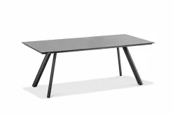 Niehoff Gartentische|Tisch Noah Gestell Stativprofil Aluminium Pulverbeschichtet Anthrazit Tischplatte