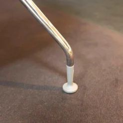 Wilkhahn Esstische|Tisch Occo 222 90 HPL Vollkern Weiß Gestell Glanzverchromt