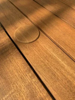 Weishäupl Gartentische|Tisch Outdoor Cabin Teak Granit