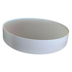 B&B Italia Couchtische|Tisch Planck 1322L Perlweiß Lack Glänzend