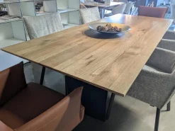 Riva1920 Esstische|Tisch Rewood Line Eiche mit Knoten Geölt