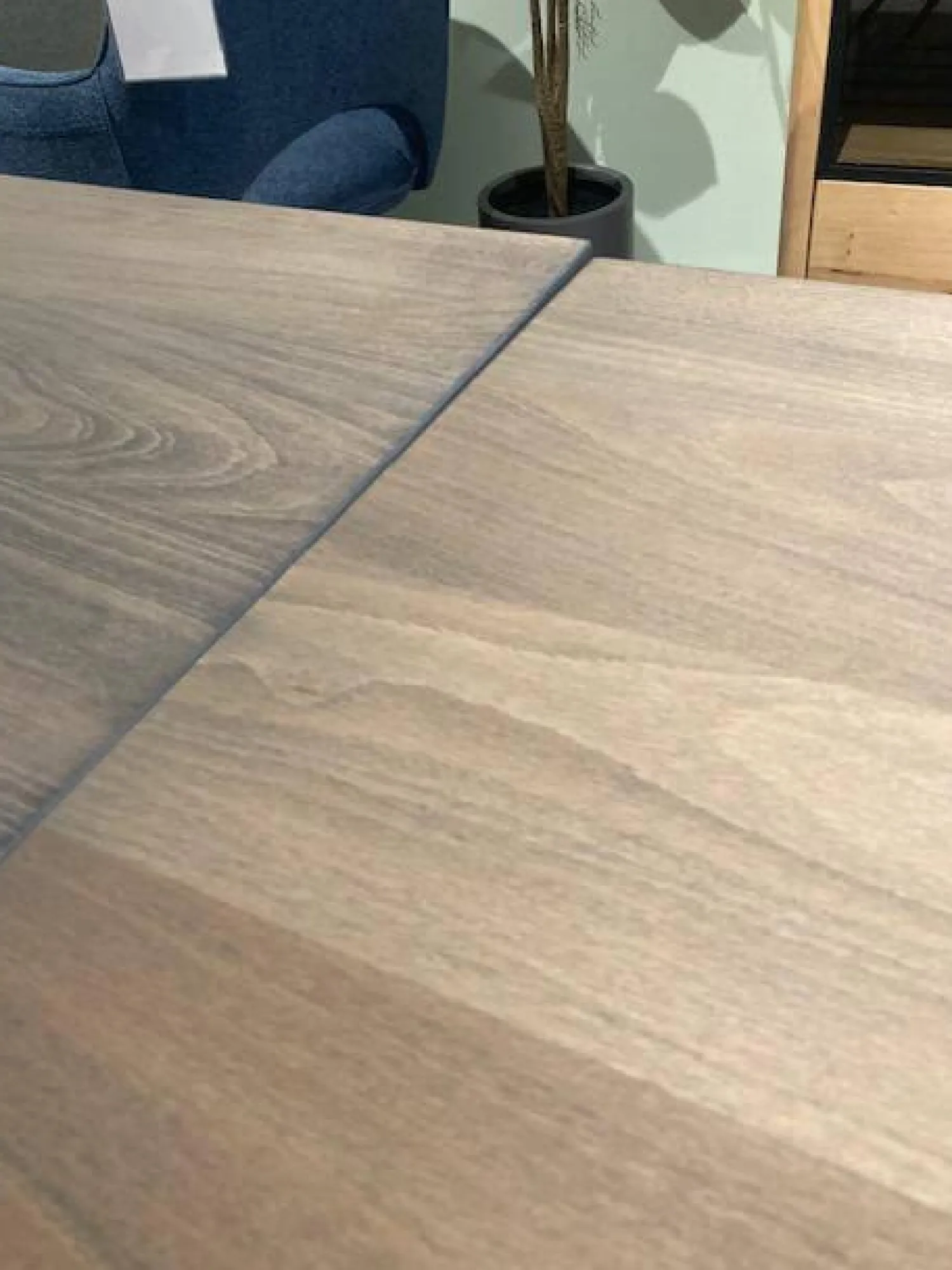 Natura Esstische|Tisch Saratoga Buche Massiv Silbergrau Geölt Mit Auszug