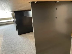 Janua Esstische|Tisch SC41 Eiche Gelaugt mit Kettensägenstruktur