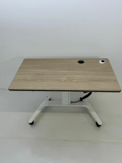 Actiu Schreibtische & Sekretäre|Tisch Talent 500 Malamin Eiche Gestell Weiß Klappbar auf Rollen