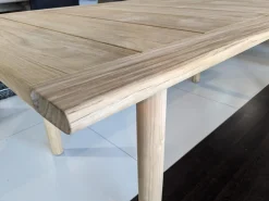 DEDON Gartentische|Tisch Tibbo Outdoor Massivholz Teak 205 Geölt