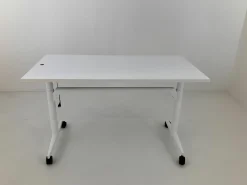 Wilkhahn Schreibtische & Sekretäre|Tisch Timetable Lift 615/11 Platte Schichtstoff 24 Weiß Hochglanz Gestell Weiß Beschichtet Höhenverstellbar