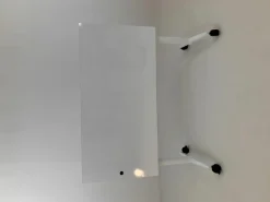 Wilkhahn Schreibtische & Sekretäre|Tisch Timetable Lift 615/11 Platte Schichtstoff 24 Weiß Hochglanz Gestell Weiß Beschichtet Höhenverstellbar