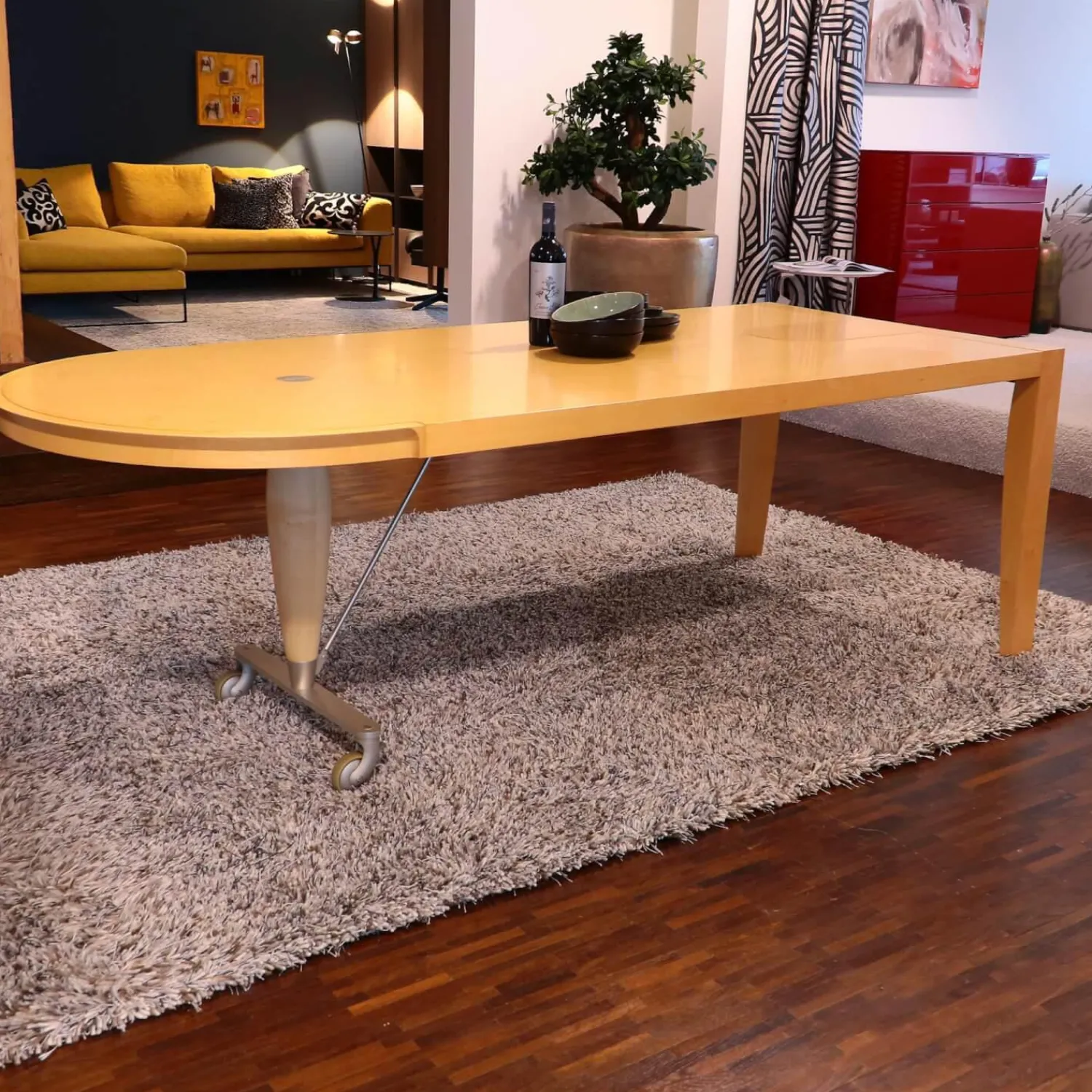 Giorgetti Esstische|Tisch Zoi Ahorn Rarität Design Chi Wing Lo