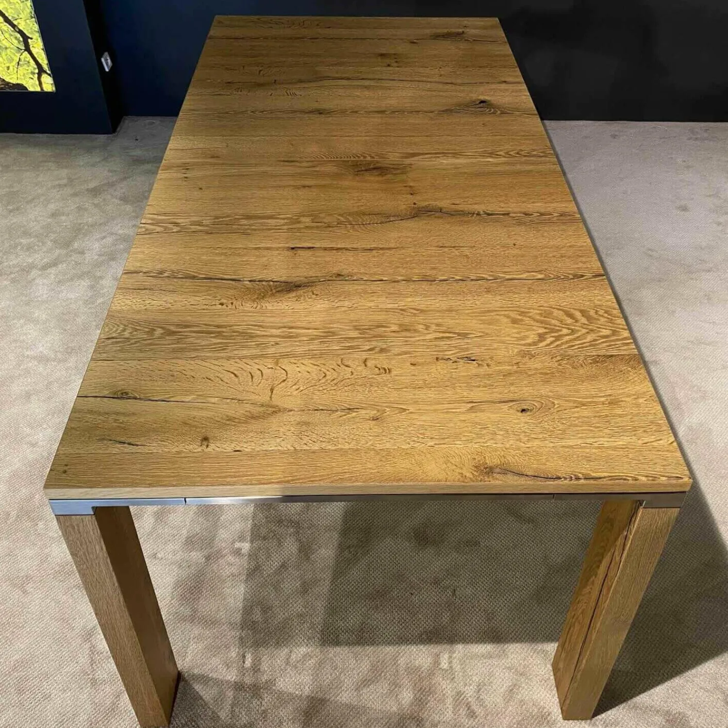 Venjakob Essgruppen|Tischgruppe Esstisch Multiflex Eiche Anziano Stuhl Lilli Tritex Basalt